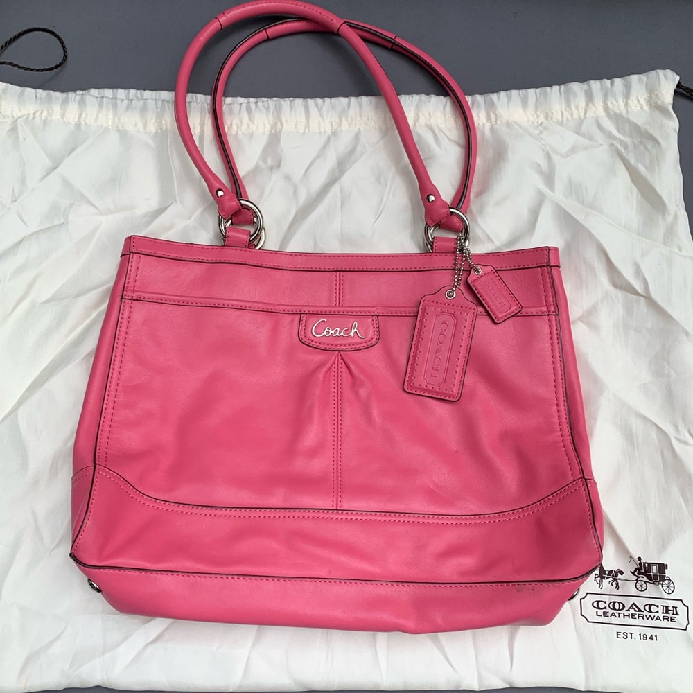 Pink Coach Purse